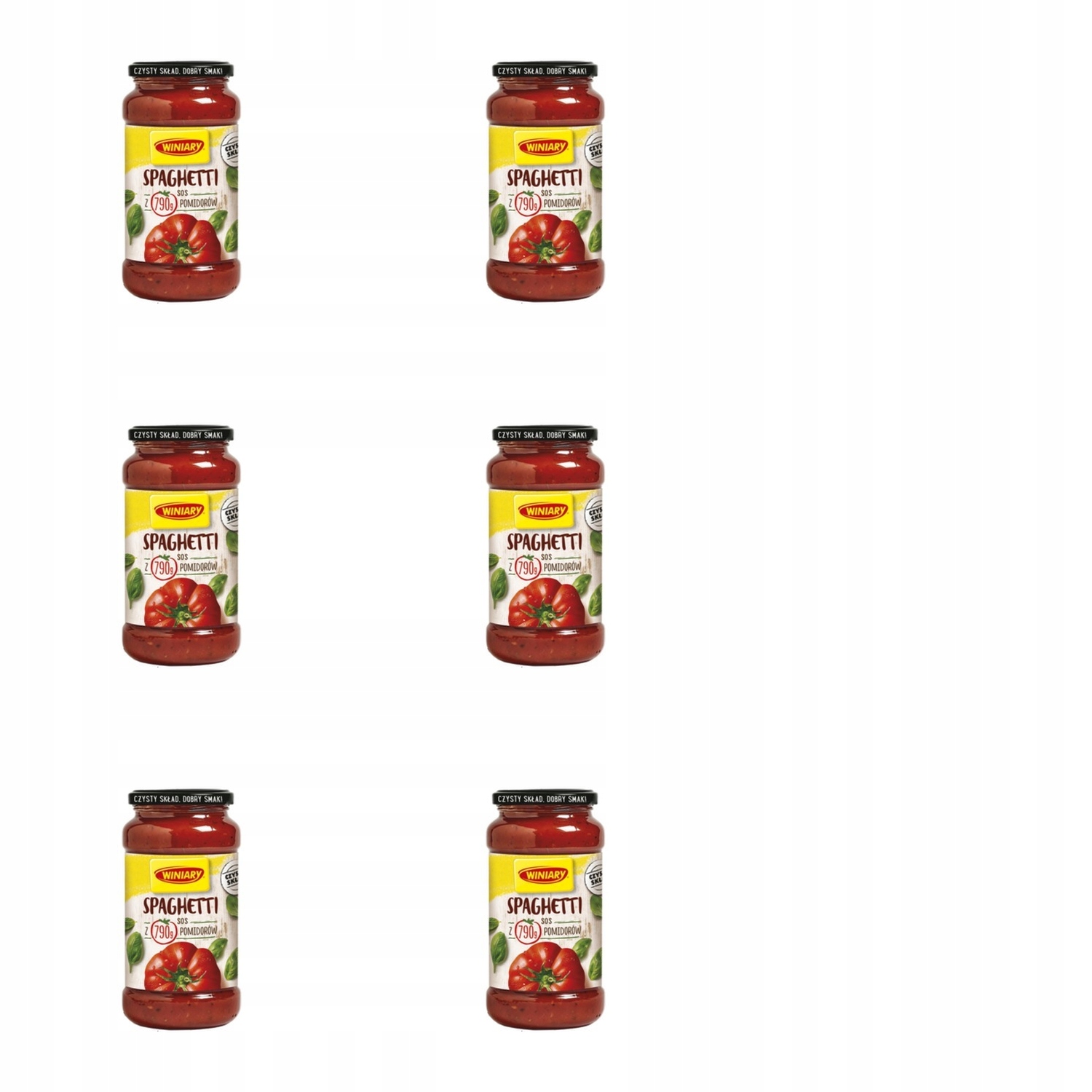 6x 500g Winiary sos spaghetti Zgrzewka