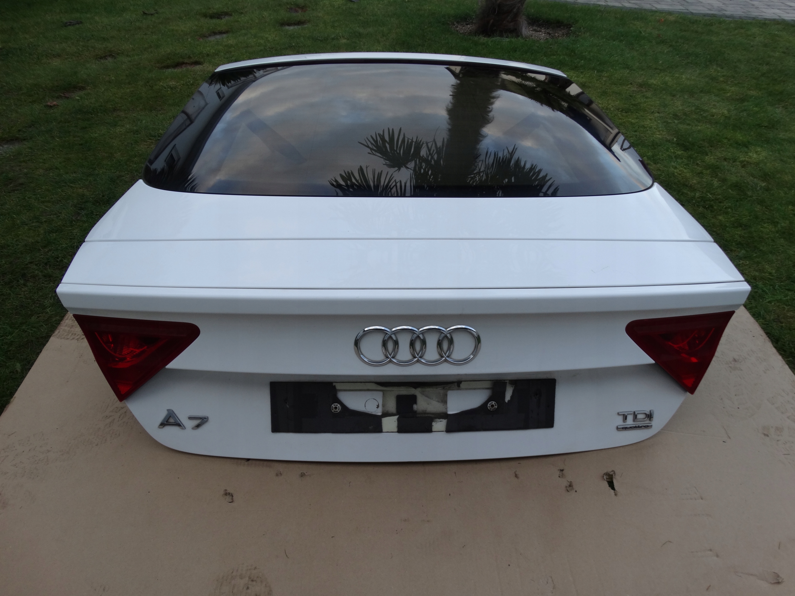 AUDI A7 C7 4G LY9C S-LINE complete trunk door boot LOTKA lights