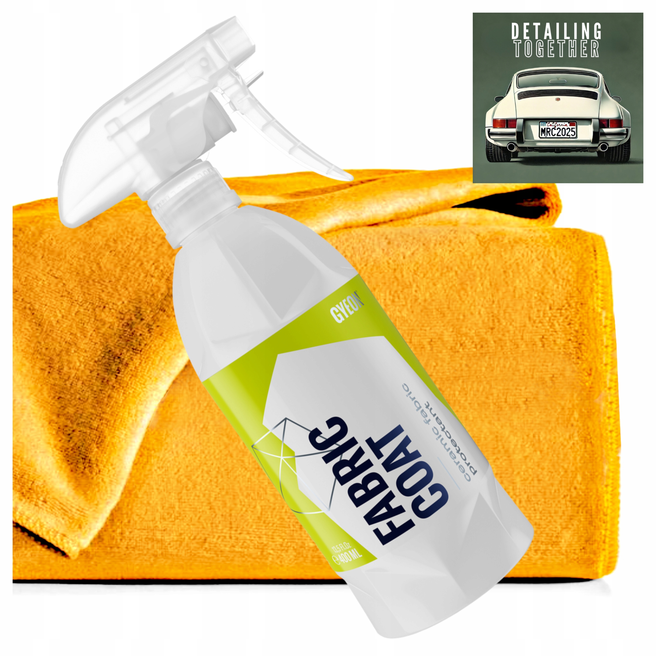 Gyeon Q2 Fabric Coat s Si02 Hydrofóbna impregnácia na tkaniny a kreslá 400 ml