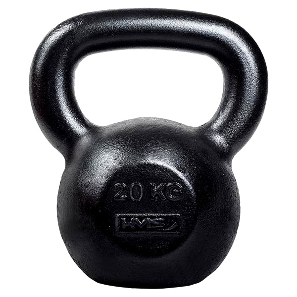 Kettlebell żeliwny kettle kula hantle KAWMET 20kg