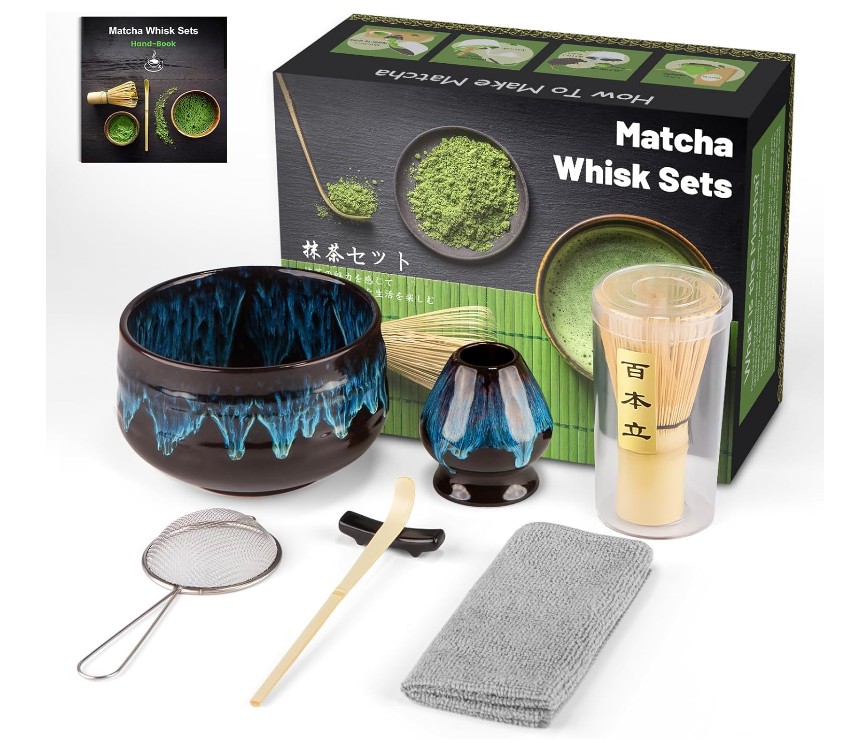 Zestaw do Matchy 7 El. Tradycyjna Japońska Ceremonia Parzenia Moja Matcha
