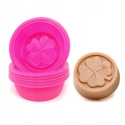 Foremka Silikon Do Mydeł Koniczynka Ciastka MF-082