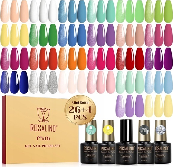 Rosalind Zestaw 30 Lakierów Hybrydowych Uv Led