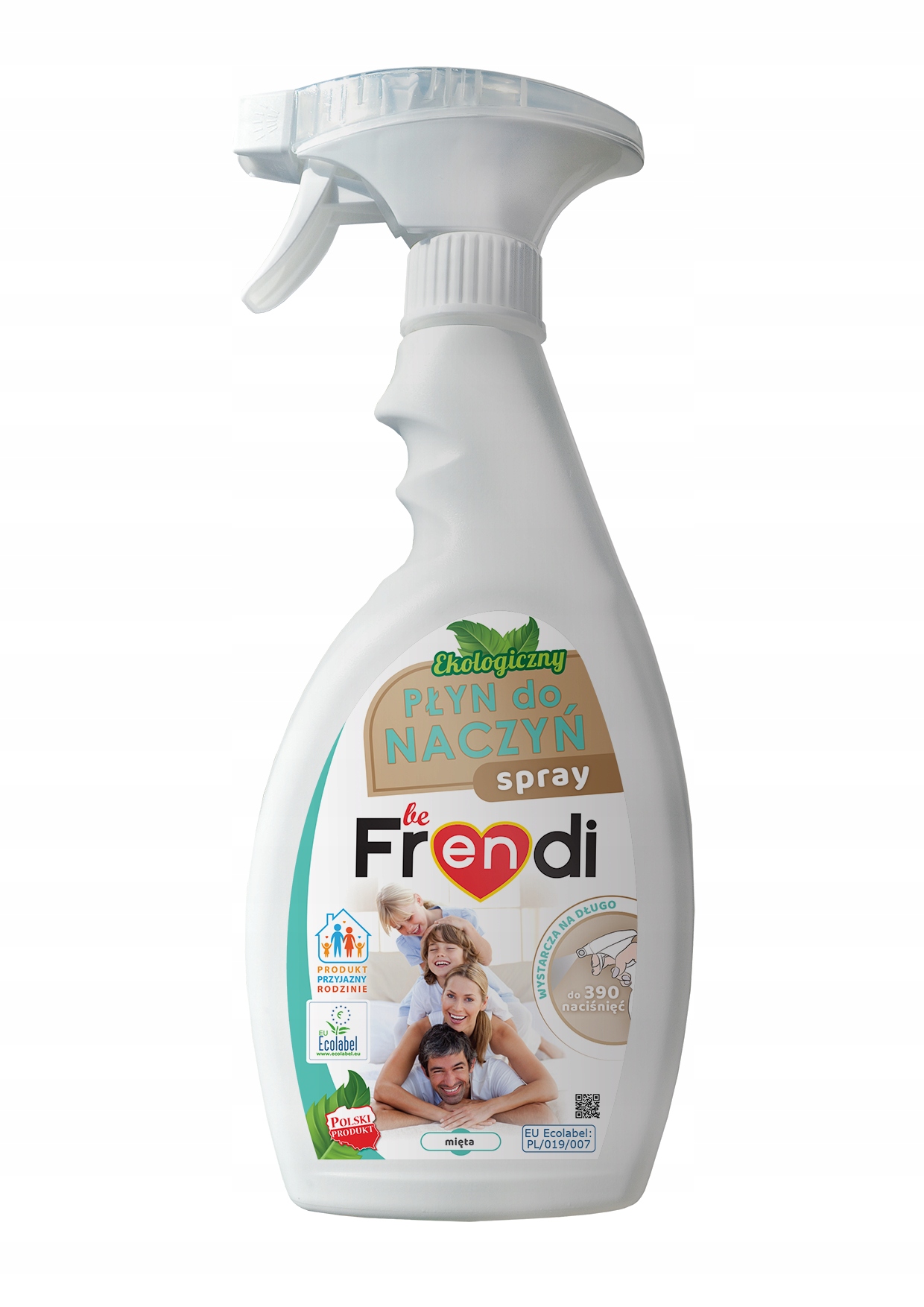 

BeFrendi Eco Płyn do naczyń Spray Mięta 500ml