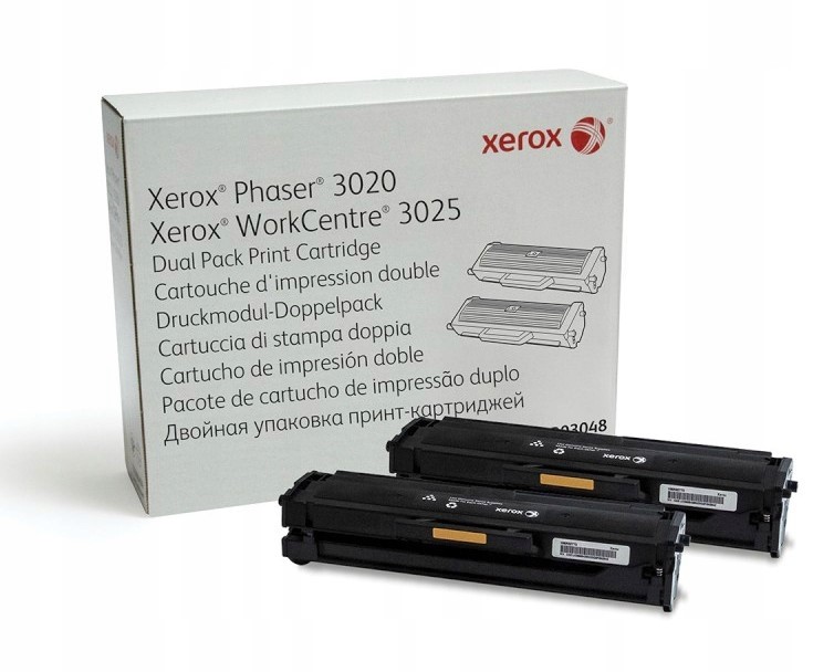 Sada dvoch tonerov Xerox 106R03048 dvojbalenie (čierny)