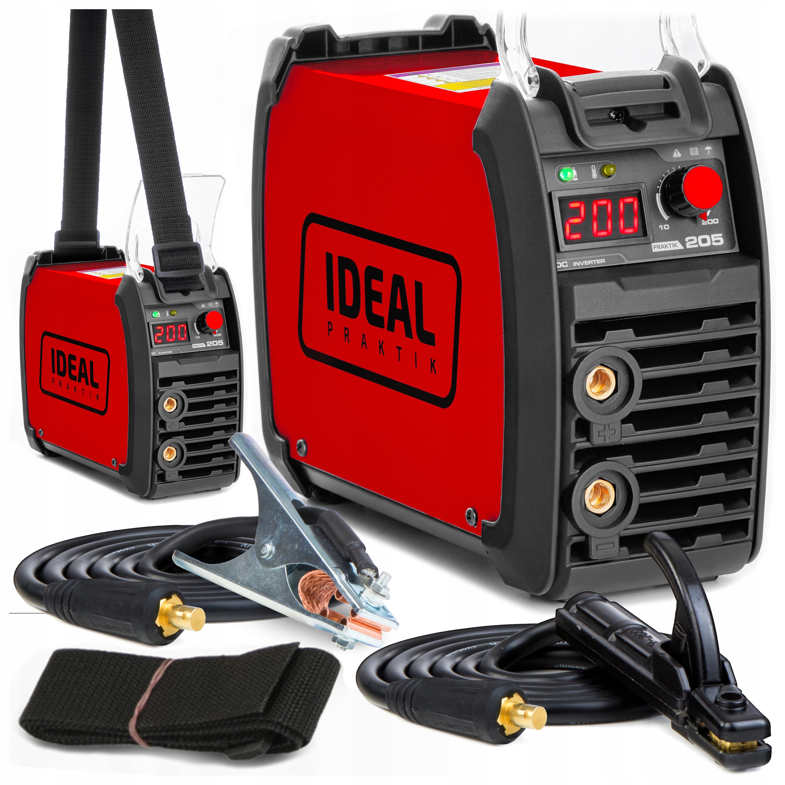 Invertorová Svářečka Ideal Praktik 205D Digital Mma Tig DC 230V 200A Igbt