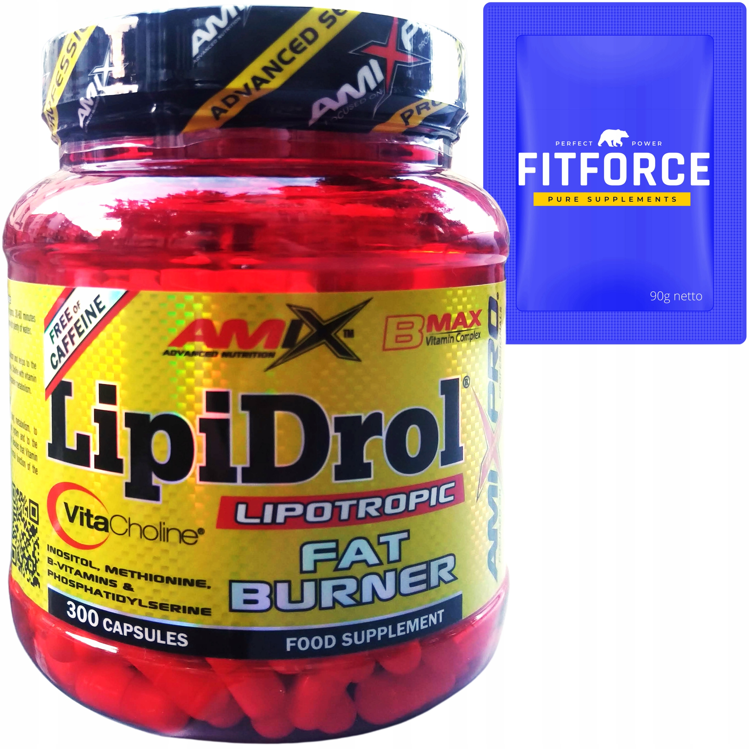 Silný spalovač tuků Amix LipiDrol 300k