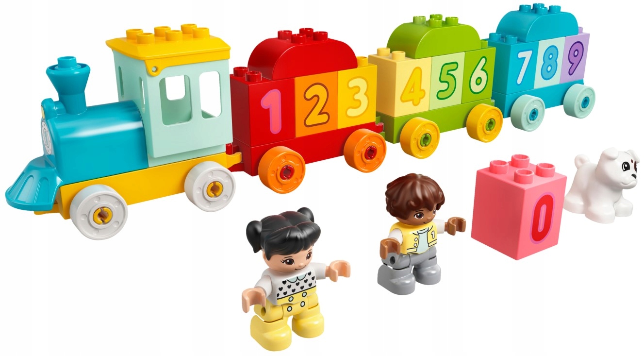 LEGO DUPLO Pierwsze klocki Pociąg z cyferkami - nauka liczenia 10954 1,5+ Numer produktu 10954