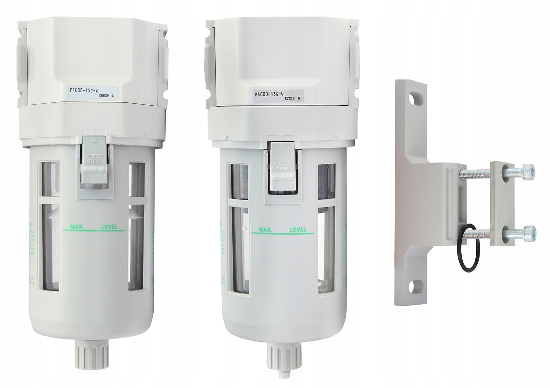 Zestaw filtrów Odwadniacz Odolejacz Ckd F4000 M4000 B410 1/2"