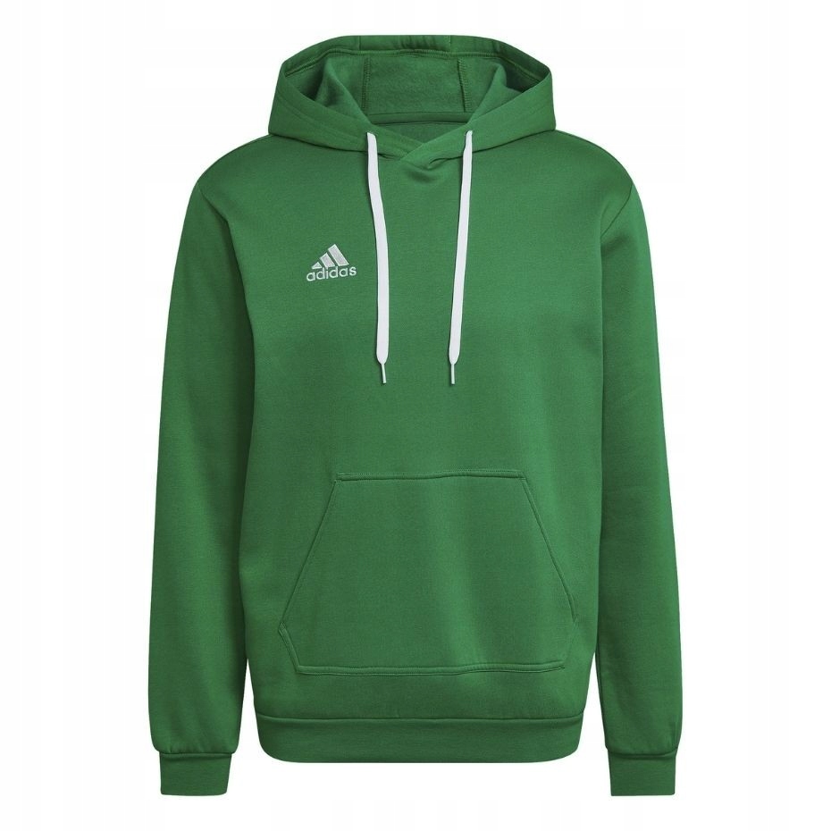 Pánská mikina adidas Entrada 22 Sweat Hoodie zelená HI2141
