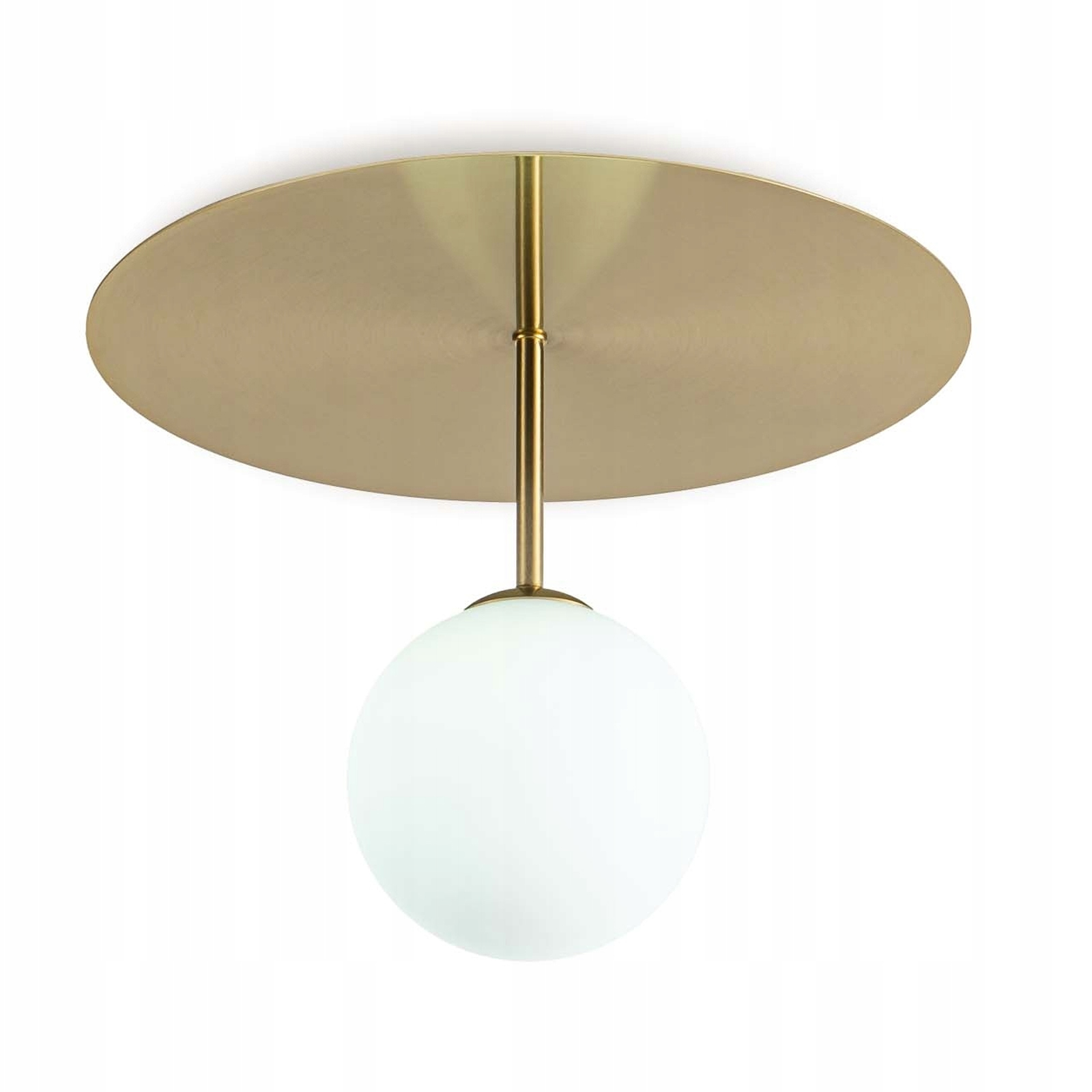 Lampa Wisząca Sufitowa Nowoczesne Złota Żyrandol z Białe Kule Milo Led G9