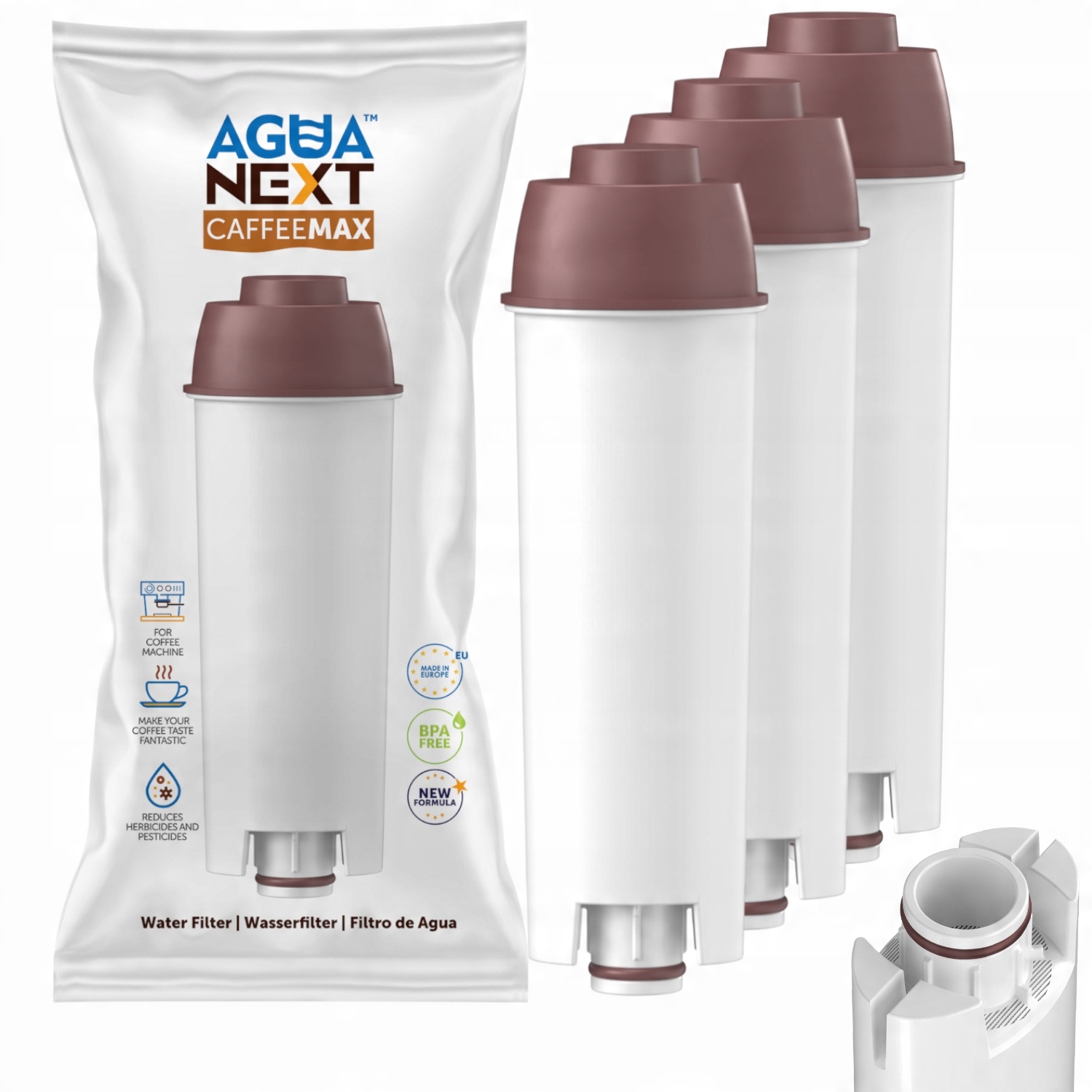 

3x Filtr AL-S002 Do Ekspres Delonghi Ecam 350.75.S