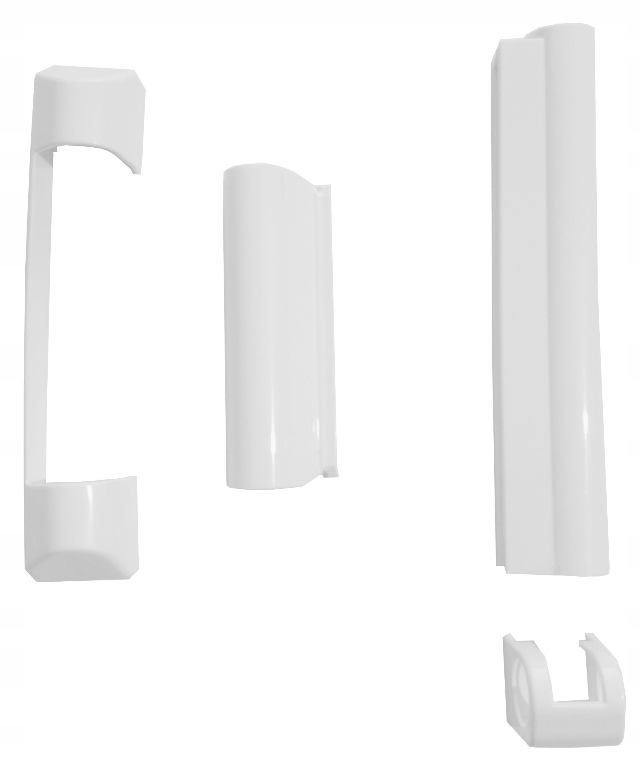 OSŁONKI WINKHAUS NA ZAWIASY OKNA DRZWI BIAŁE