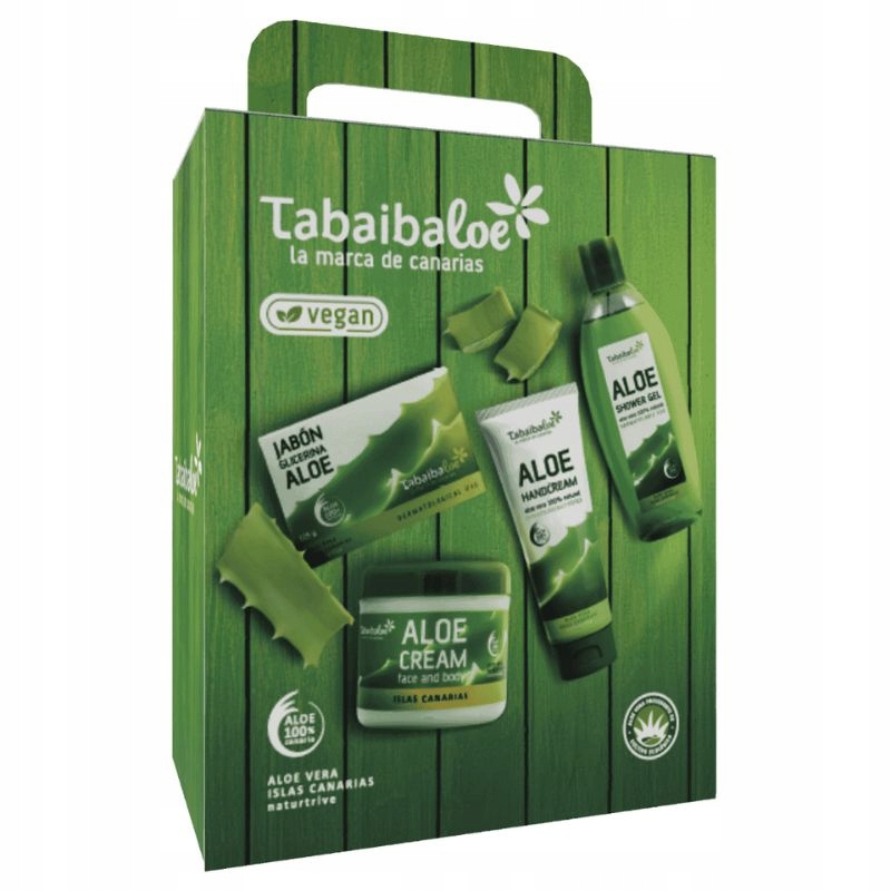Tabaiba Zestaw Kosmetyków Aloe Teneryfa Official Shop Tabaibaloe+ Gift