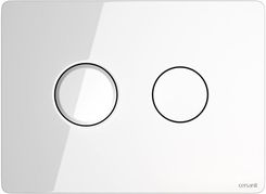 Przycisk spłukujący do WC Cersanit Accento Circle biały