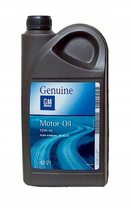 

Olej Opel Gm Motor Oil 10W40 Sl/cf A3/B4 2L
