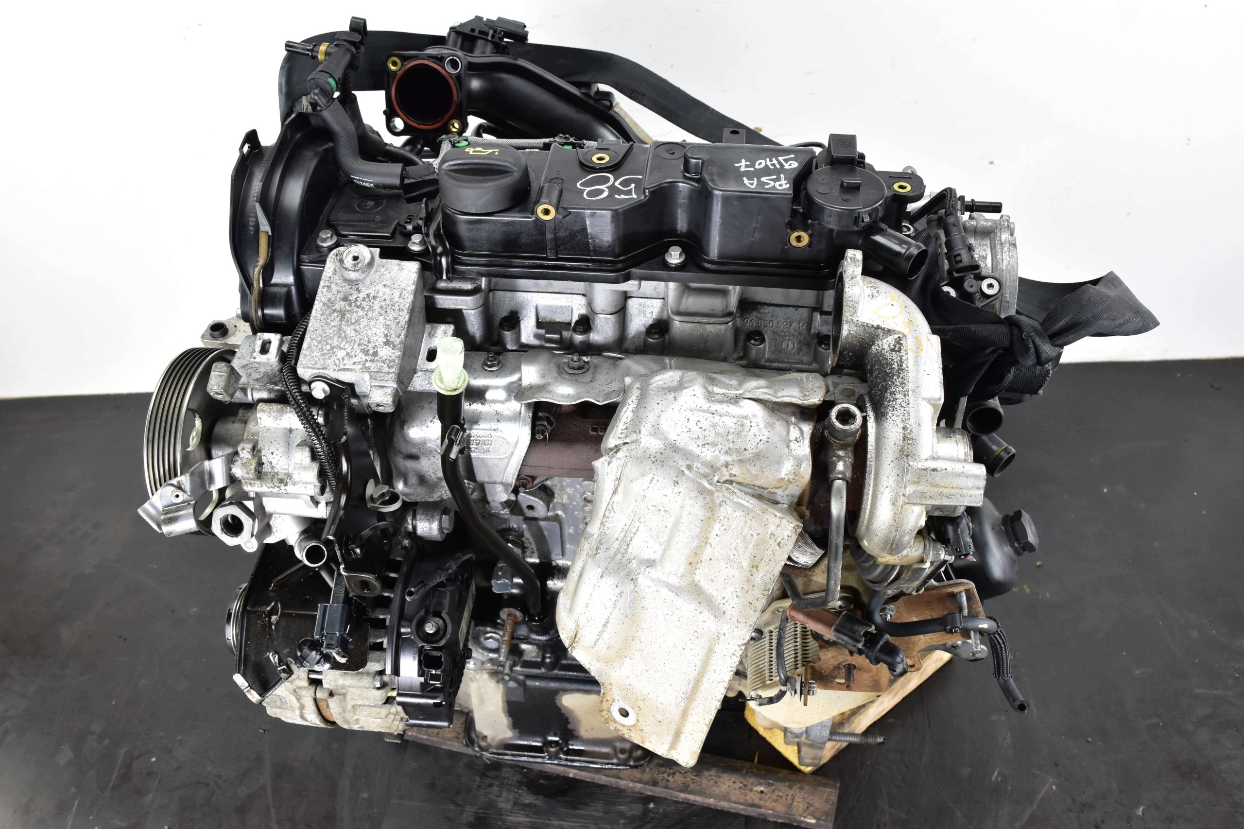 engine CITROEN JUMPY II FIAT SCUDO EXPERT 1.6 e-HDI 9H07 9HM @ KOMPRESJA @