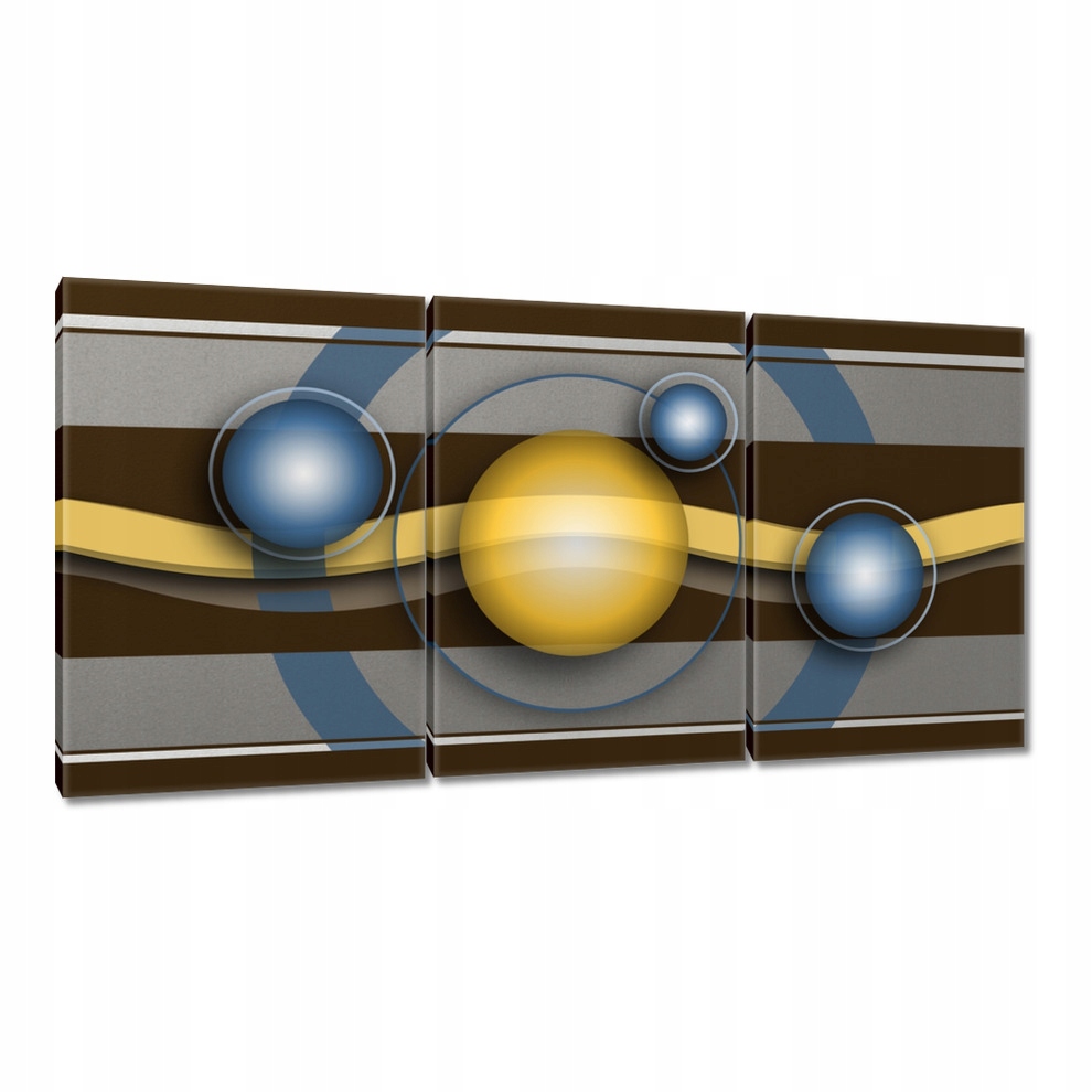 

Obrazy 120x60 Modne Kule Abstrakcja