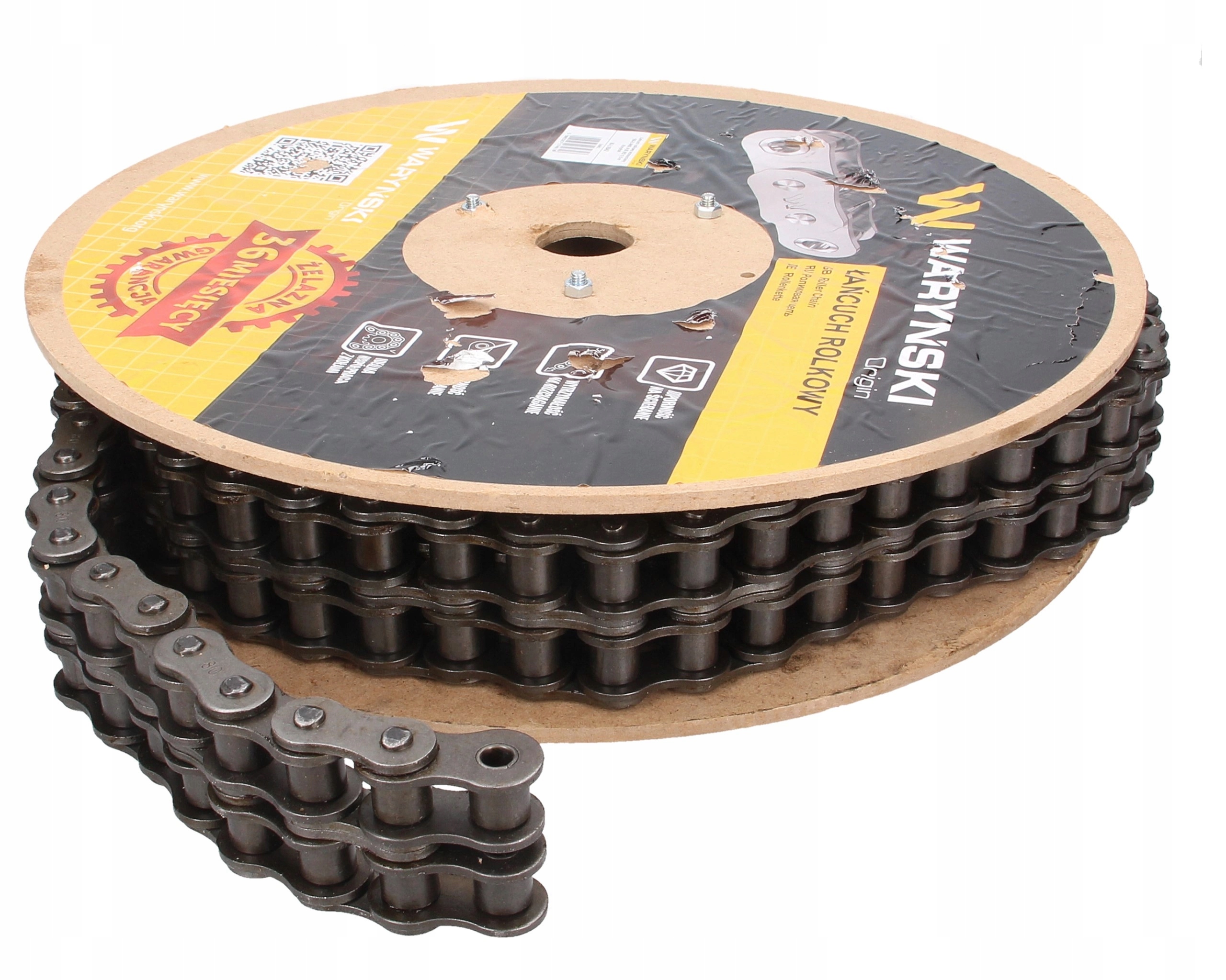 Válečkový řetěz 16A-2 Ansi A 80 (R2 1) 5 m Waryński