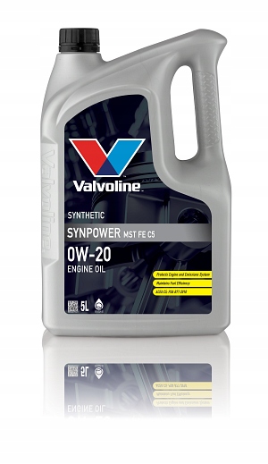 Motorový olej Valvoline Synpower Fe 5 l 0W-20