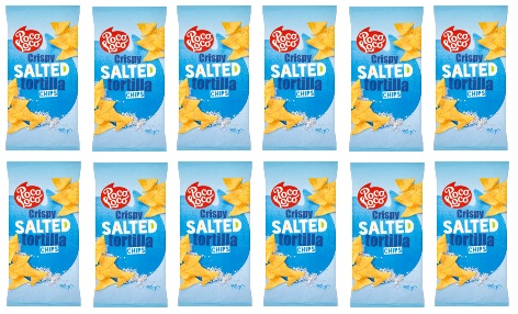 12x 450g Poco Loco tortilla chips solone Karton