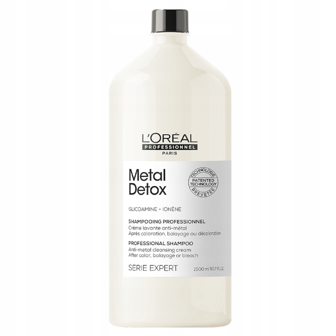 Loreal Metal Detox shampoo 1500 ml refill szampon neutralizujący metale