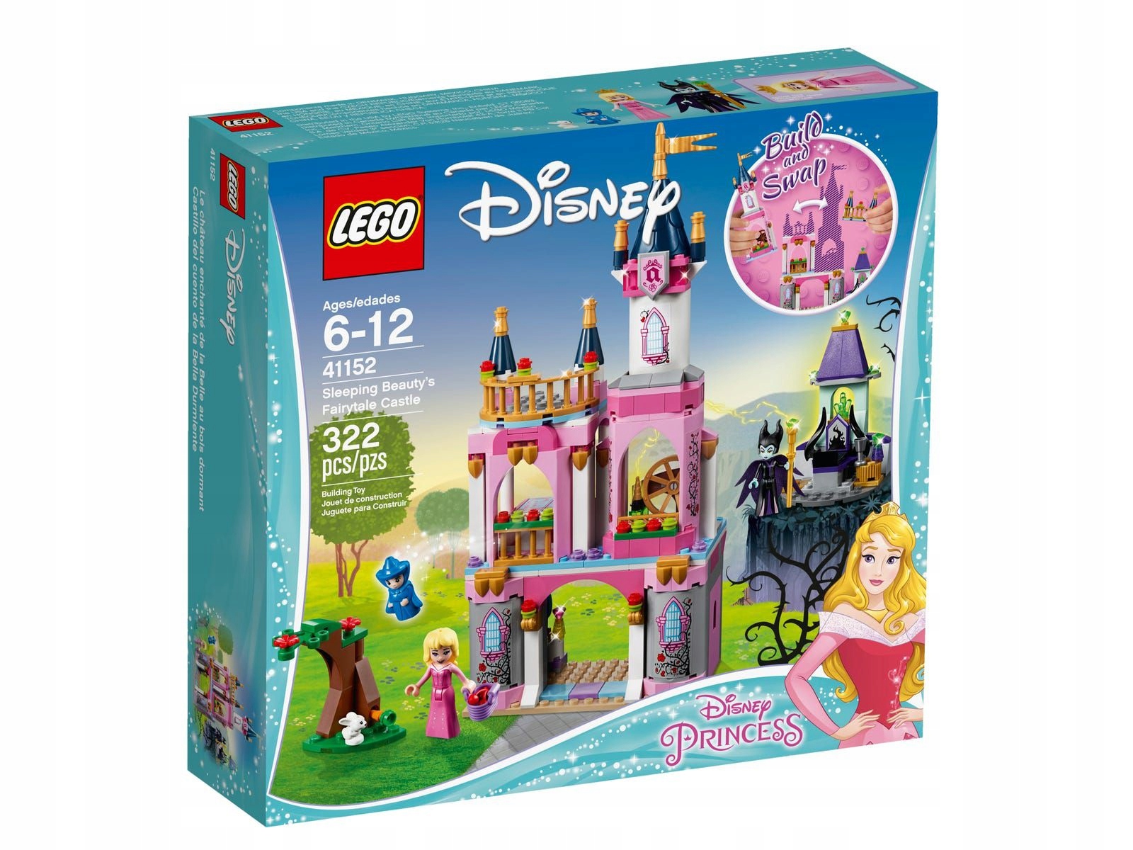 Lego Disney 41152 Pohádkový zámek Šípkové Růženky Nové