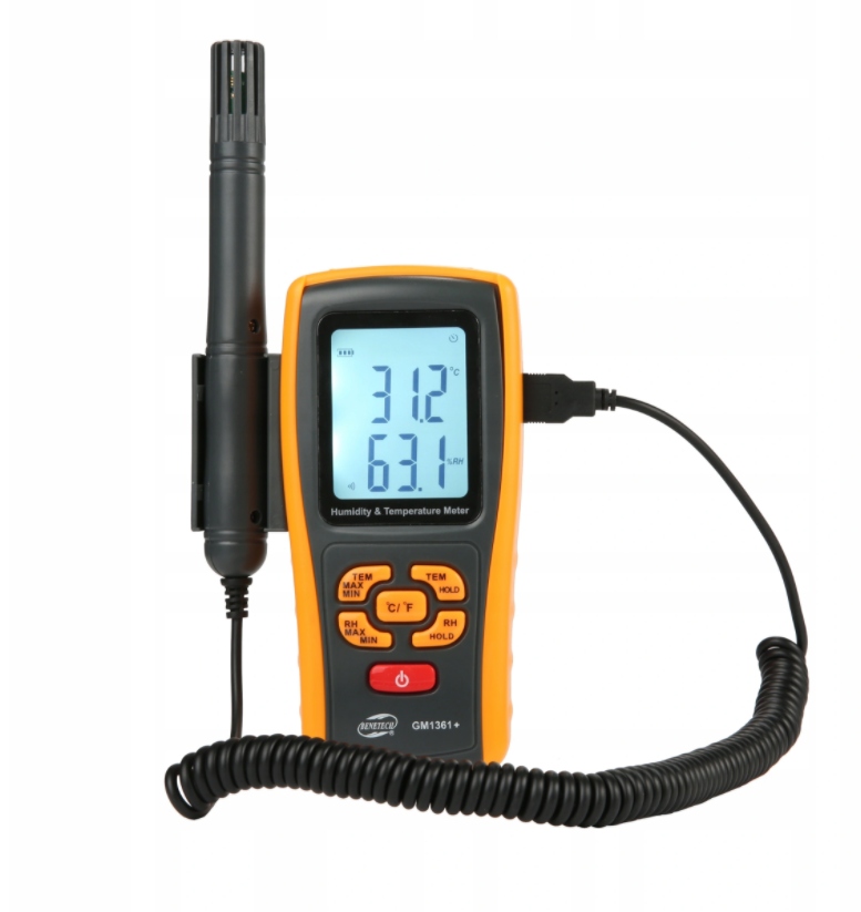Termo-higrometr z Bluetooth GM1361+ Marka Benetech