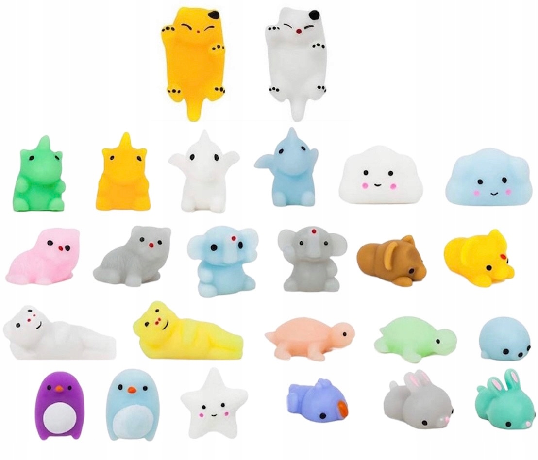 

25 x Squishy Mochi Fidget Gniotki Pop It Gniotek