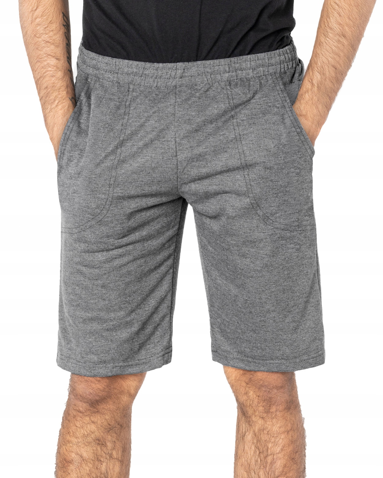

Krótkie Spodenki Dresowe Szorty Męskie 66040-1 6XL