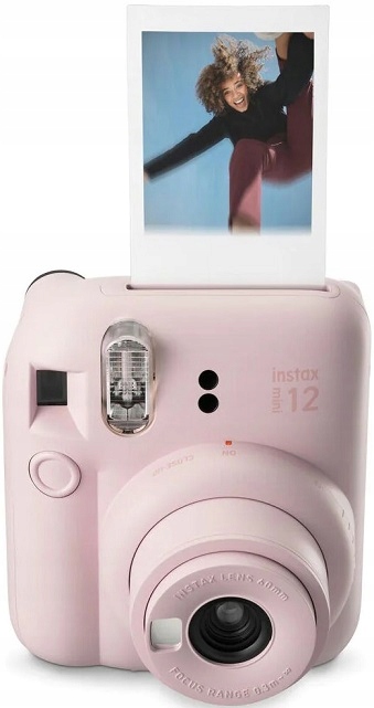 Aparat Fujifilm Instax Mini 12 Różowy +20 zdjęć +Album +Ramki +Etui Marka Fujifilm