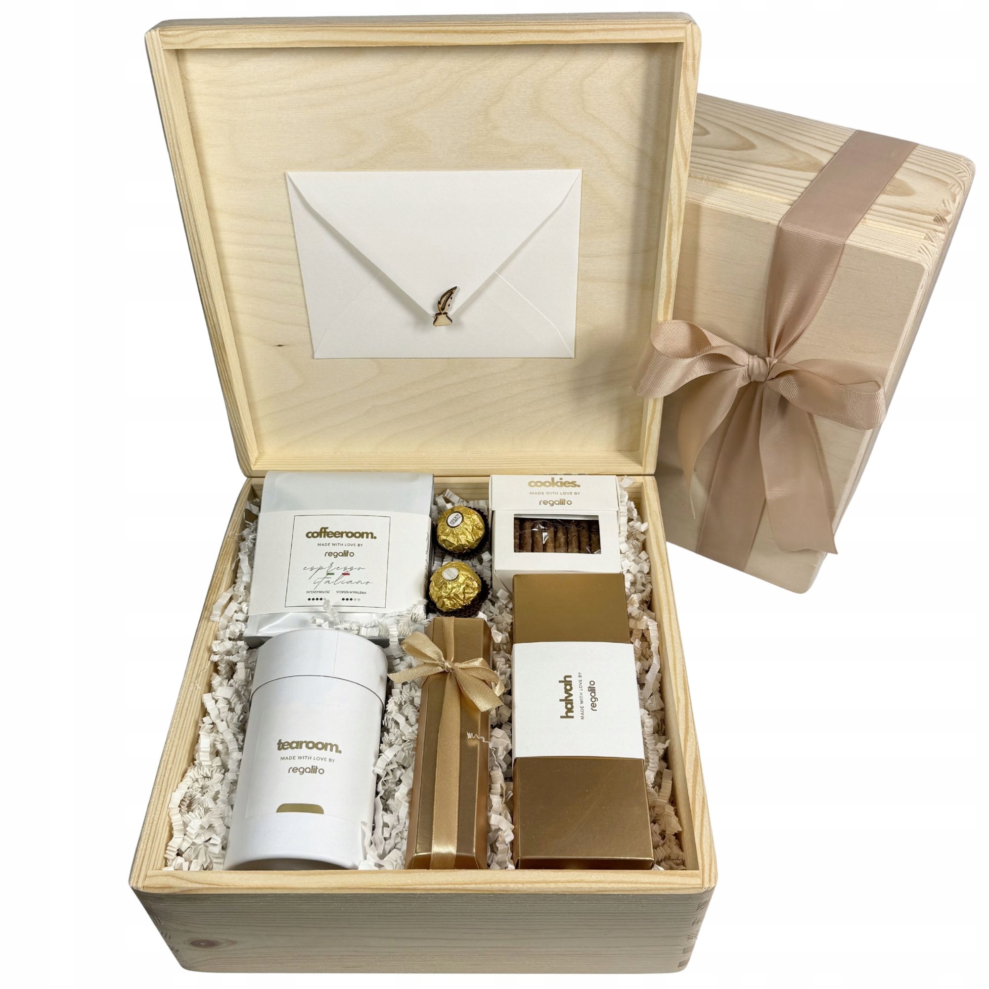 Box nr 559 Zestaw Kosz Prezentowy Upominek Personalizowany Pudełko