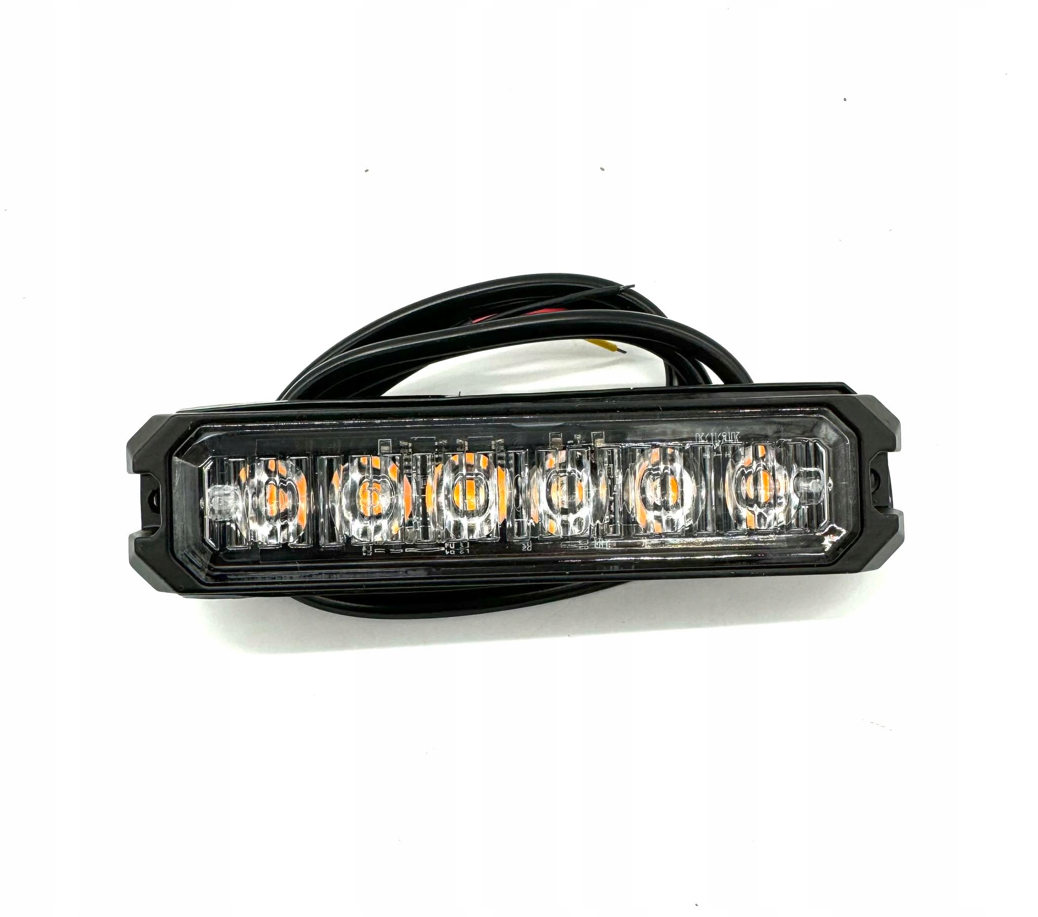 LAMPA LED OSTRZEGAWCZA STROBOSKOP KOGUT 13CM 12-24V LAWETA