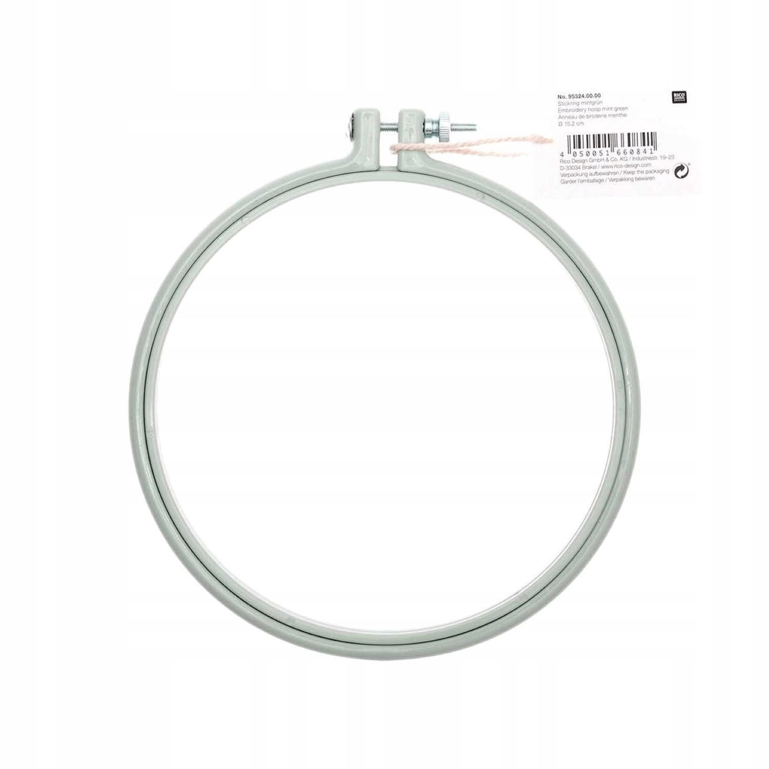 Пяльцы пластиковые 15,2 см Рико вышивка Макрам сильный