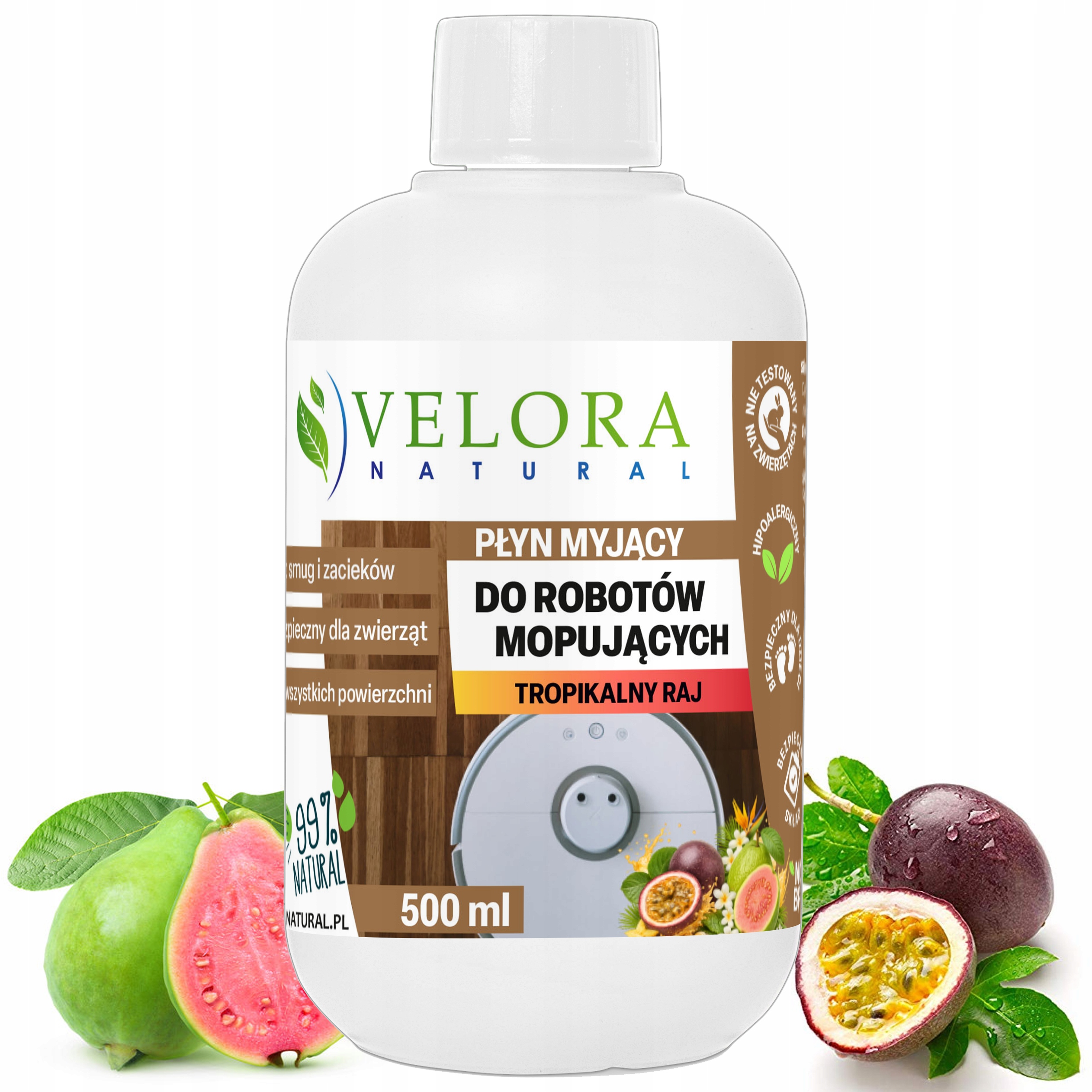 Płyn do robotów mopujących Velora Natural Tropikalny Raj 500 ml