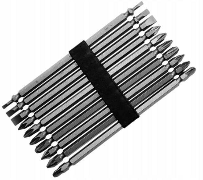 

Końcówki Do Wkrętarki Zestaw 10 Szt Długie 150mm