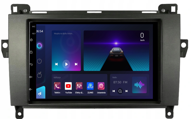 Rádio Android Gps Rds Vw Crafter LT3 2006+ Gps Wifi Usb 4GB 64GB Modem Sim