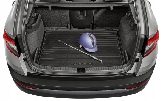 Škoda gumový koberec do kufra Škoda Karoq 2017+ 57A061163