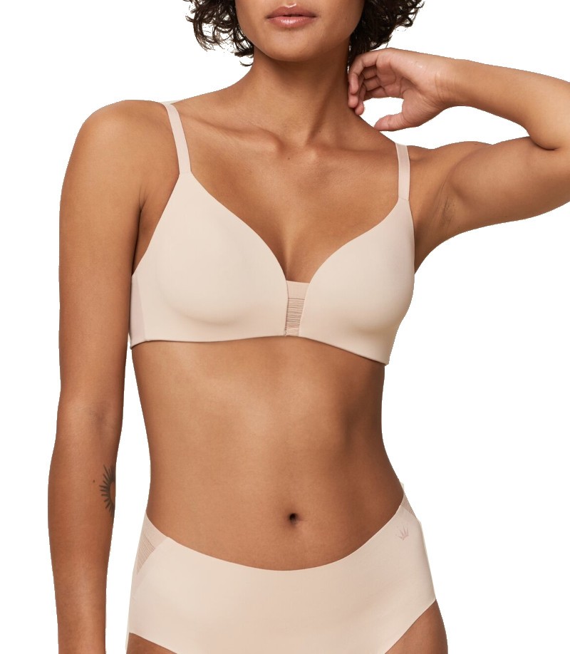 Triumph biustonosz półusztywniany beżowy rozmiar M