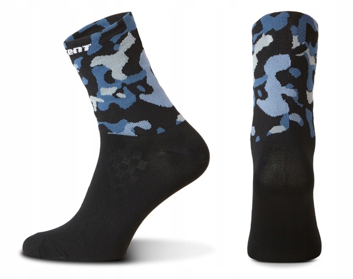 Accent Skarpety Furious blue camo, S (36-38)