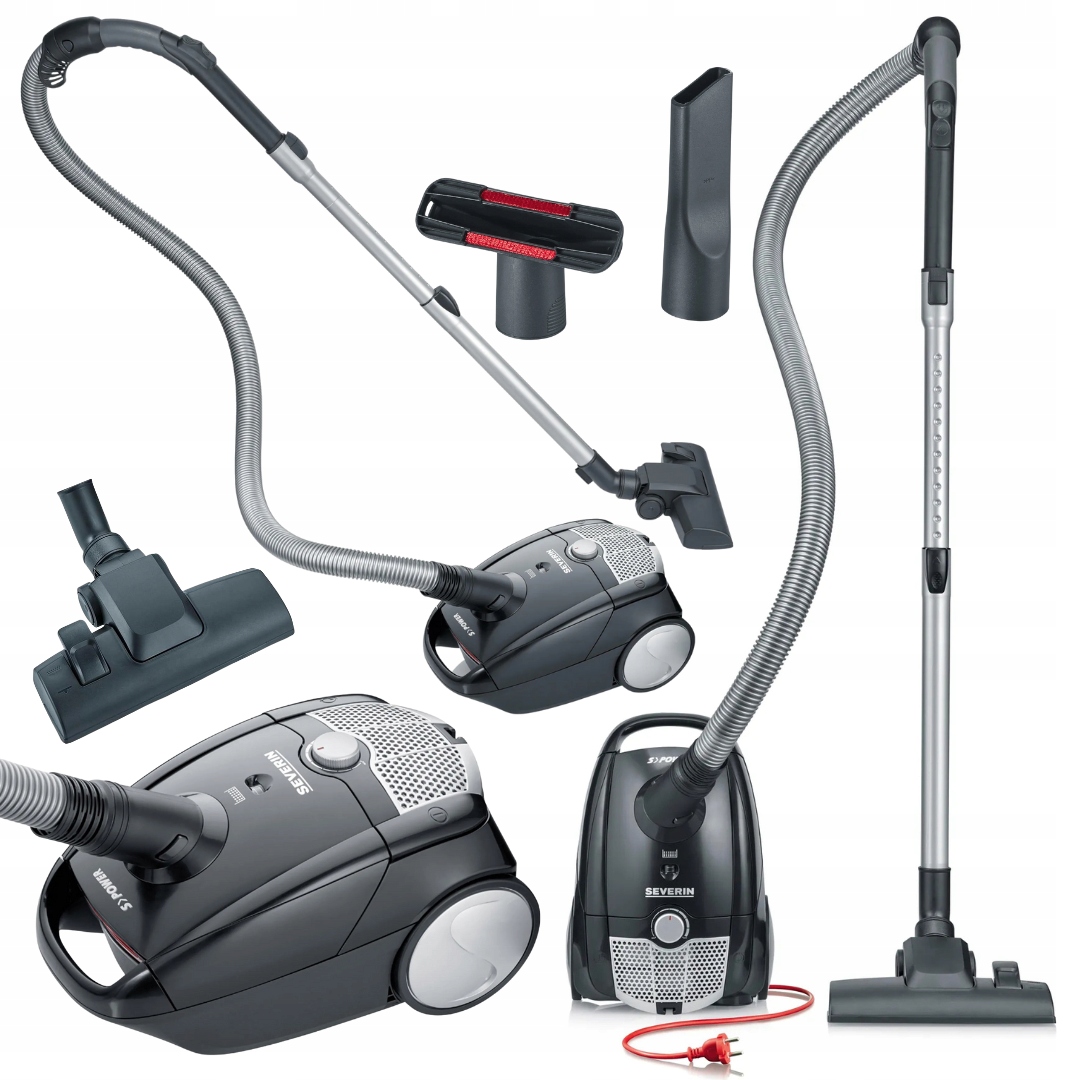 Severin BC7030 tradiční kompaktní sáčkový Vysavač s výkonem 750 W