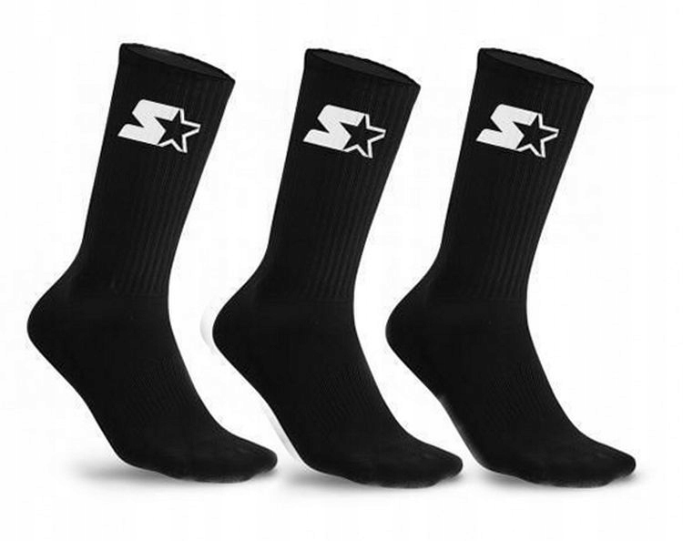 

Skarpetki Starter 3pak r. 43-46 czarne