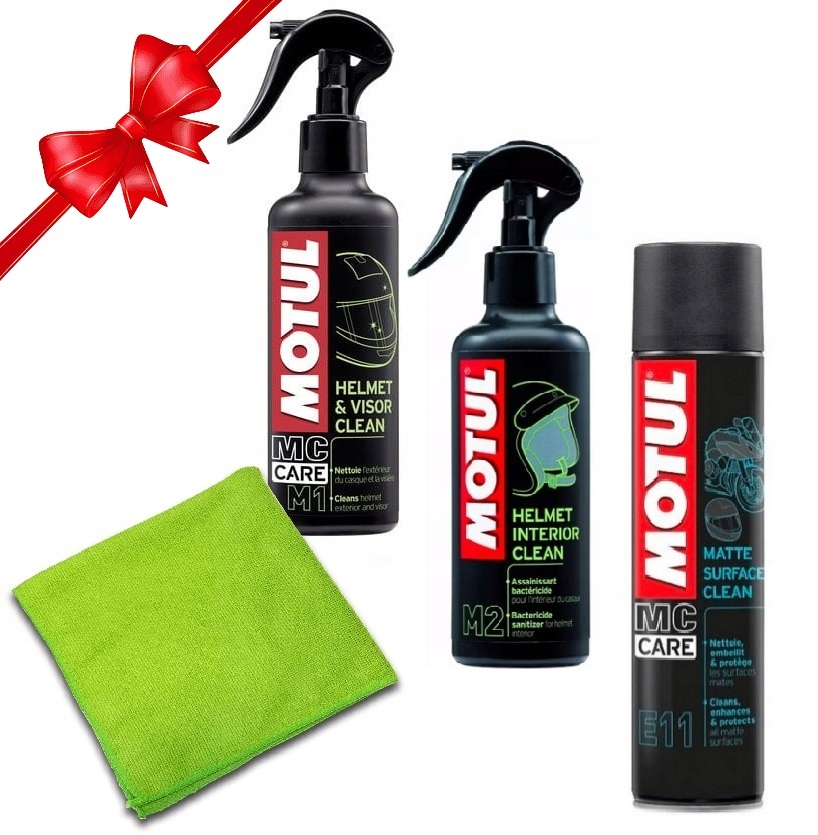 Motul Darčeková sada na čistenie prilieb a motocyklov Darček