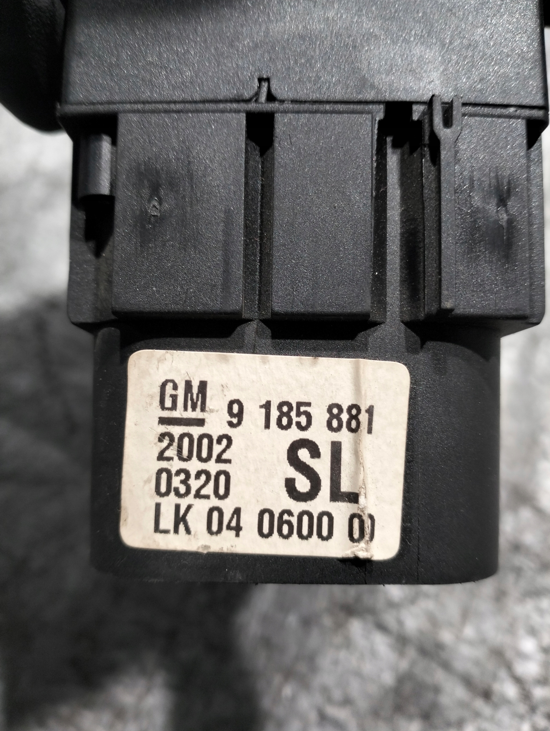 Pulsante interruttore luci OPEL VECTRA C 9185881