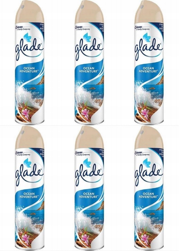 Levně Osvěžovač vzduchu aerosol Glade 6x300 ml 300 g