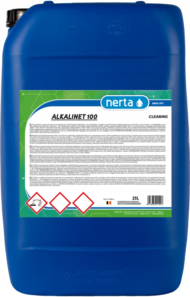 Nerta Alkalinet 100 20L piana do mycia kurników obór budynków inwentarskich