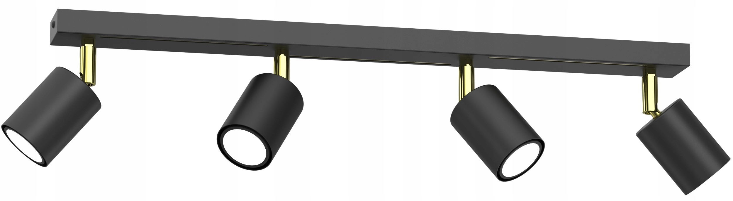 Stropní Svítidlo Spot Striper Černá Zlatá Stropní Svítidlo stropní dekorativní trubka