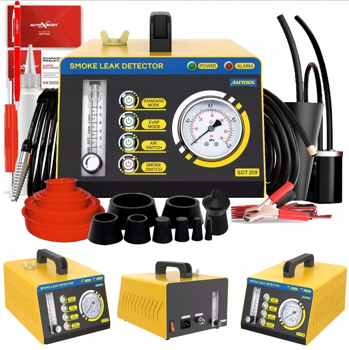 TESTER SZCZELNOŚCI SILNIKA RUR WĘŻY GENERATOR DYMU