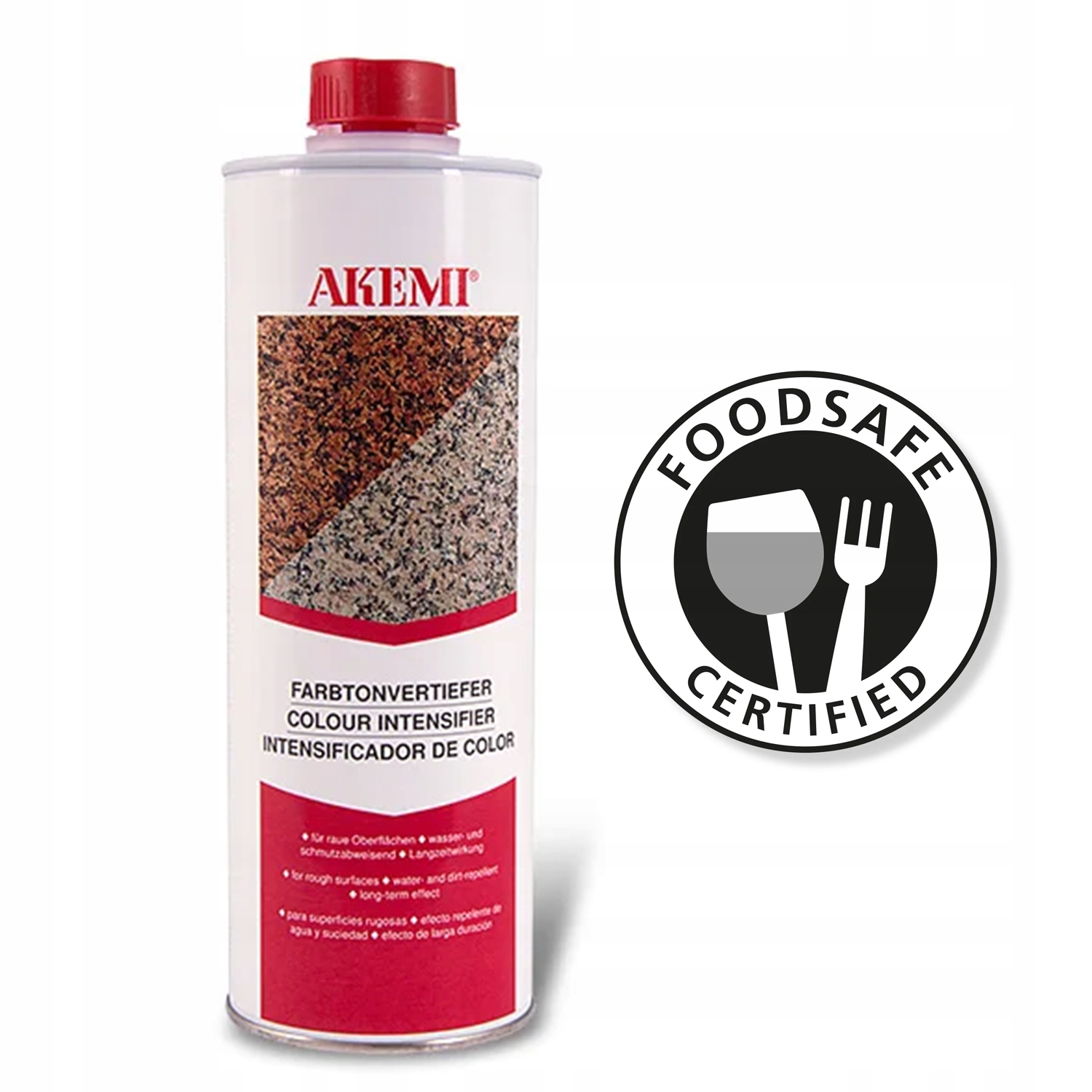 Prohlubovač Barvy Zesílení Barvy Kamene Granit Mramor 1l Akemi