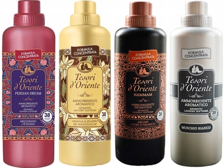 Levně Tesori d'Oriente Sada 4 krásných oplachovacích přípravků 760 ml Pvhm